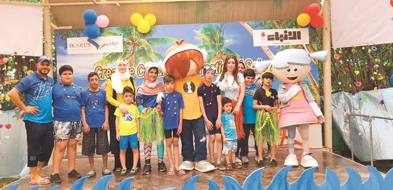بالفيديو.. «المبدعين العالمية الأمريكية» احتفلت بمهرجان «Water day»