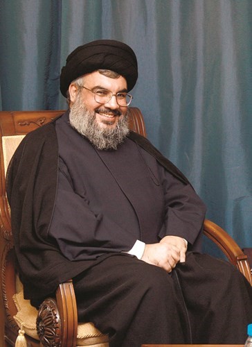 امين عام حزب الله حسن نصر الله﻿