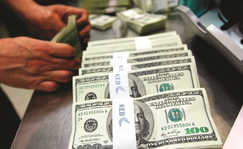 10٫6 % نصيب الكويت من النقد الأجنبي للخليج