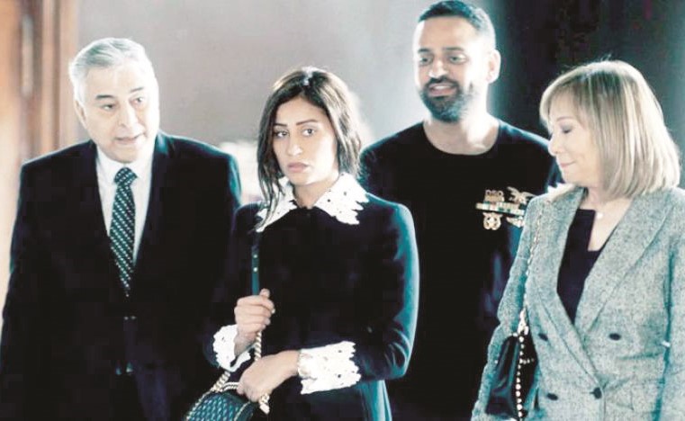 مشهد من مسلسل مليكة﻿
