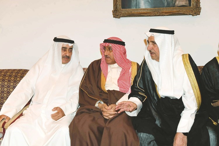 ناصر الروضان والشيخ جابر الدعيج ﻿