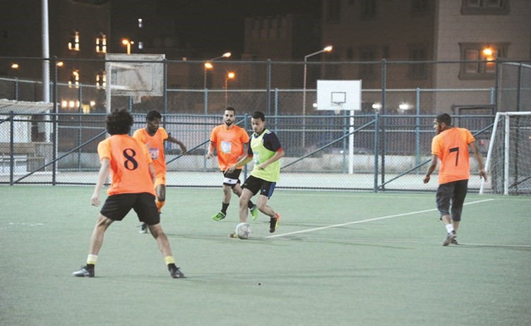 مباراتان في دورة شهداء القرين الرمضانية