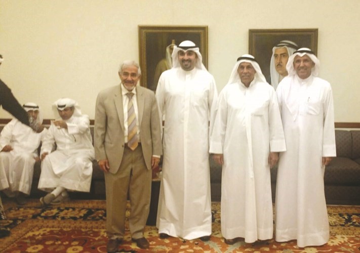 ناصر الساير وبدر الساير ومهند الساير ود.هلال الساير خلال الغبقة الرمضانية ﻿