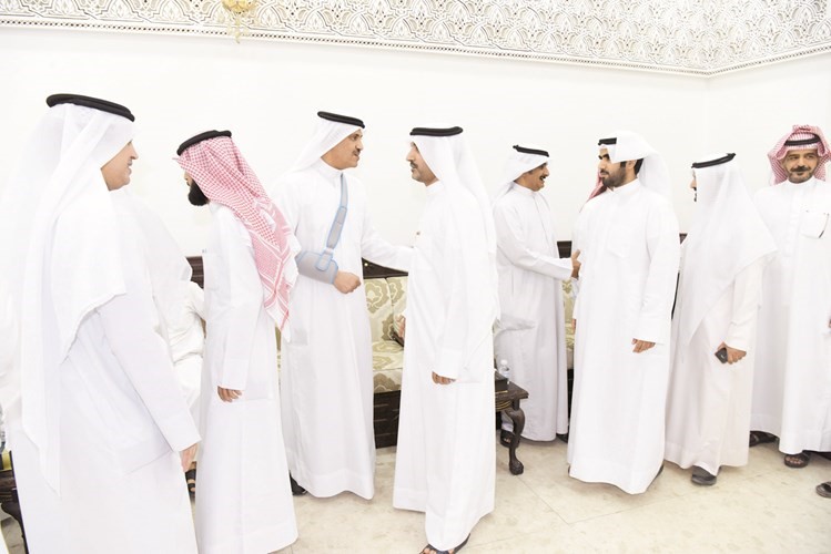 خالد العتيبي مستقبلا الحضور﻿