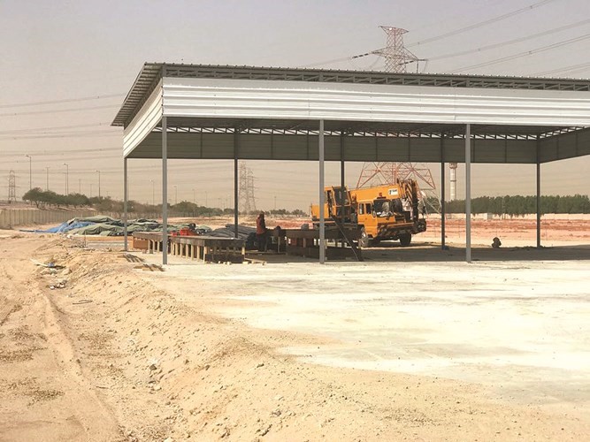 استغلال مساحة بدون ترخيص﻿