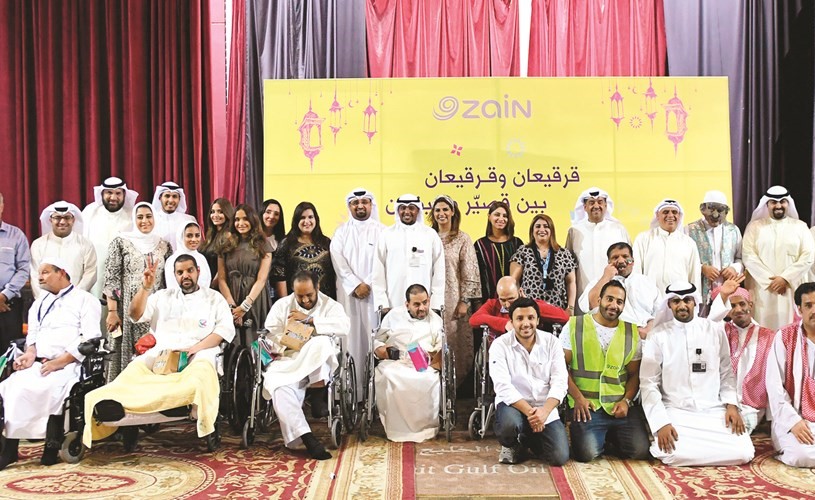 متطوعو زين في دور الرعاية الاجتماعية﻿