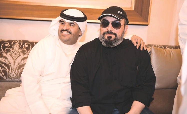 الفهد مع الشيخ دعيج الخليفة﻿