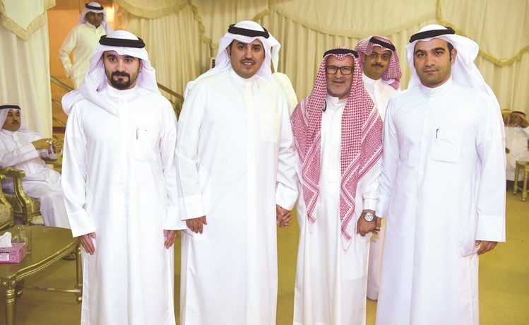 ناصر الدوسري يتلقى التهاني والتبريكات﻿