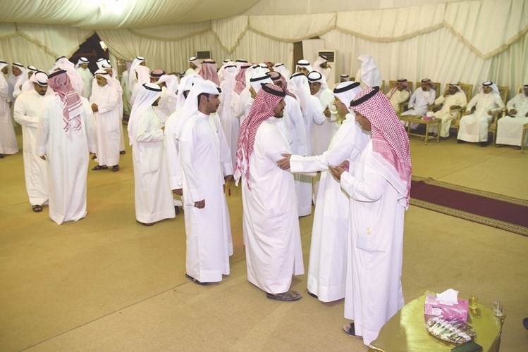 جانب من استقبال ناصر الدوسري﻿