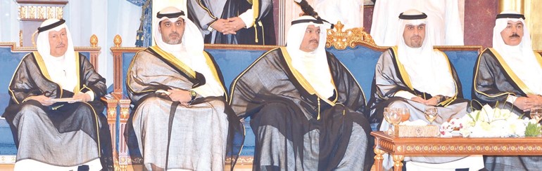 الشيخ محمد الخالد وأنس الصالح والشيخ فهد السعد والشيخ محمد العبدالله وأحمد فهد الفهد﻿