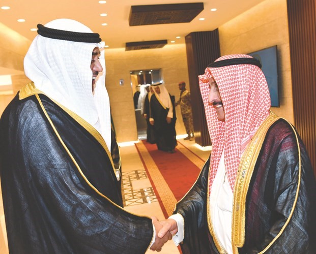 الشيخ صباح الخالد مرحبا بالشيخ د. إبراهيم الدعيج﻿