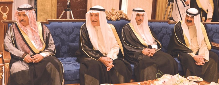 19 فيصل الحجي ومحمد أبوالحسن ود. رشيد الحمد وخالد الجارالله﻿