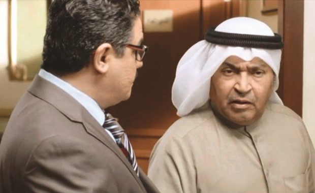محمد العجيمي وخالد المفيدي في المسلسل﻿
