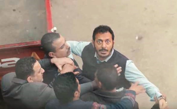 مصطفى شعبان في مشهد من مسلسل ايوب﻿