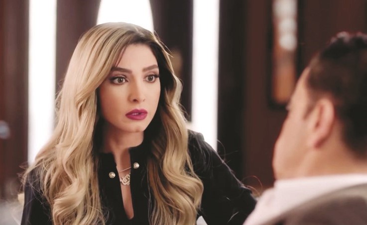 روجينا في مشهد من ضد مجهول﻿
