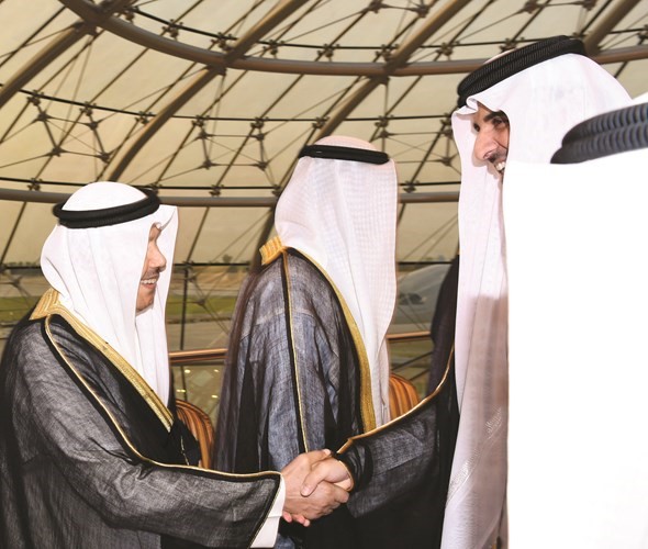 السفير أحمد فهدالفهد مرحبا بضيف الكويت﻿
