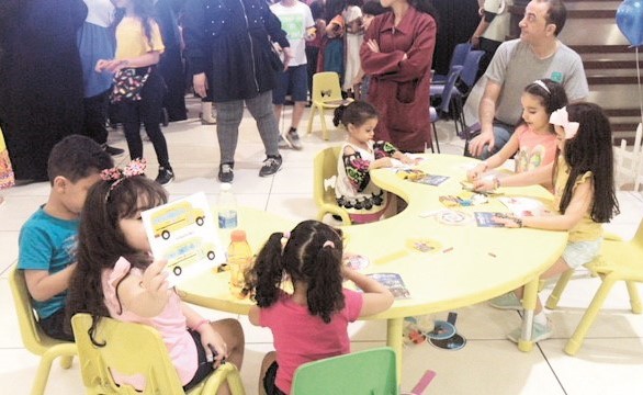 قرقيعان مجمع بوليفارد تزيّن بفرحة الأطفال