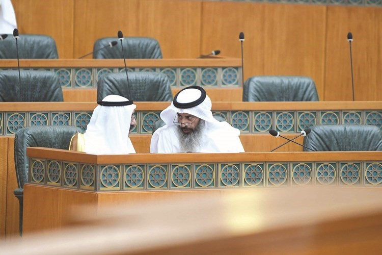 الشيخ ناصر الصباح الأحمد ونايف المرداس﻿