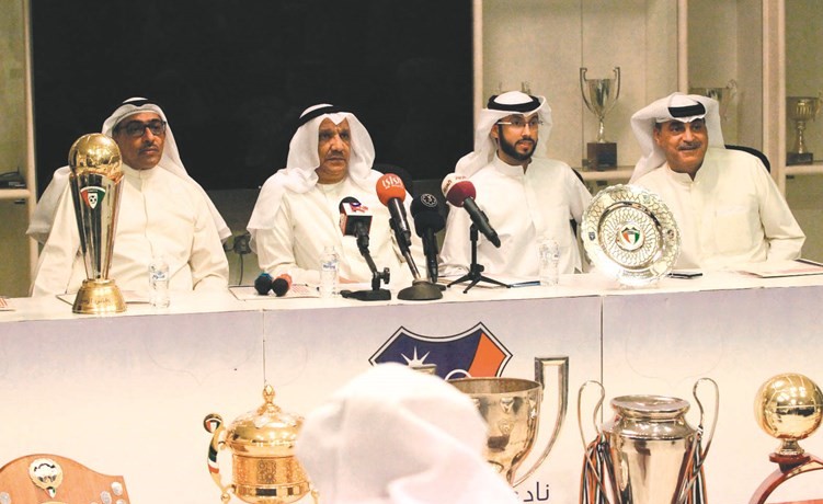 وليد الراشد وديين الديين ونواف الجريد وعبدالرحمن الأنصاري في عمومية الكويت﻿