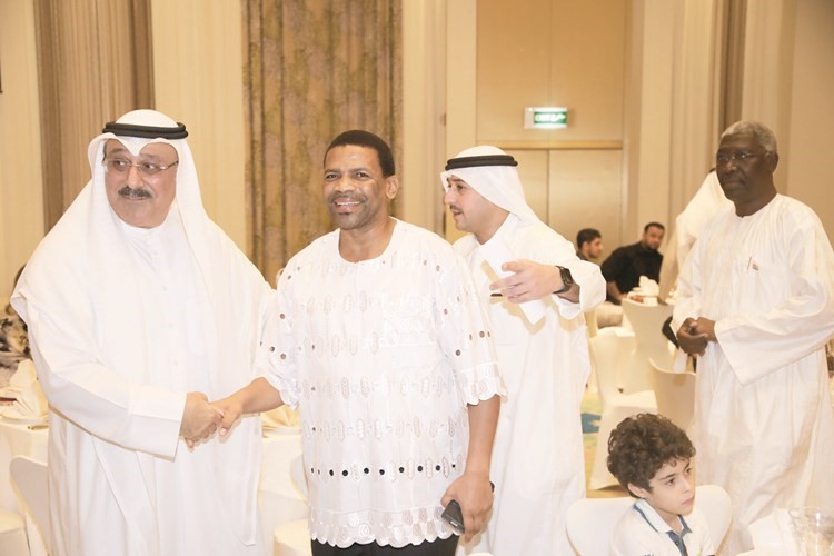 سفير جنوب افريقيا لدى حضوره﻿