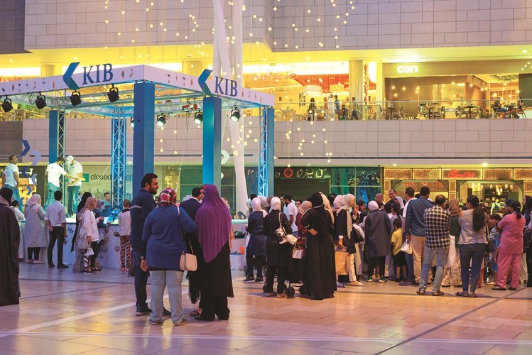 «KIB» يحتفل بالقرقيعان على طريقته الخاصة في «الأفنيوز»