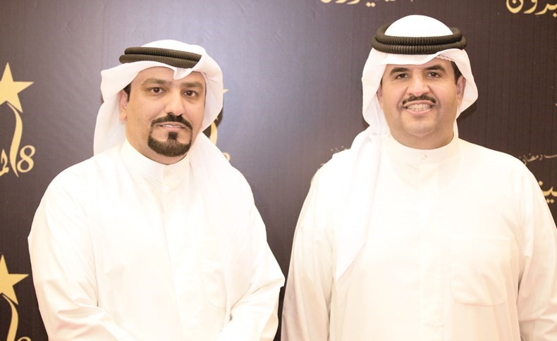 الشيخ دعيج الخليفة والزميل نايف الشمري﻿