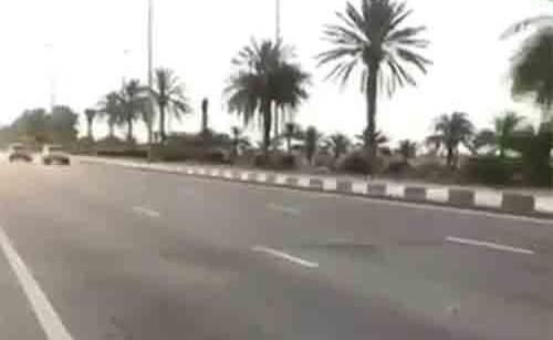 فيديو مروع لدهس شاب بالتقحيص في الأمارات