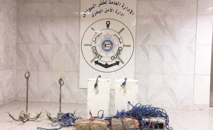 لفائف الحشيش ضبطت في عرض البحر﻿