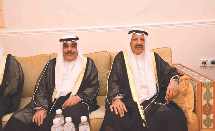 الشيخ دعيج الخليفة والشيخ فيصل المالك﻿