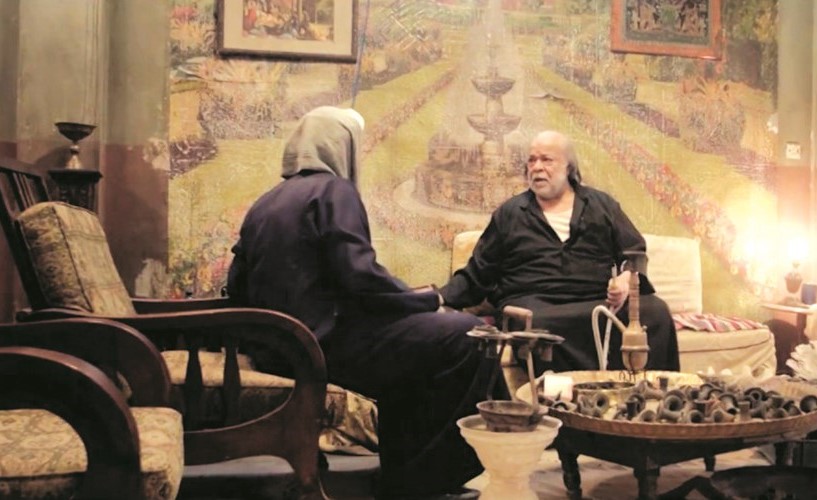 مشهد من مسلسل فوق السحاب﻿