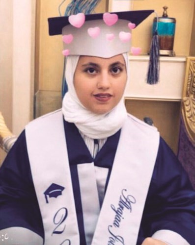 الطالبة موضي الشمري﻿