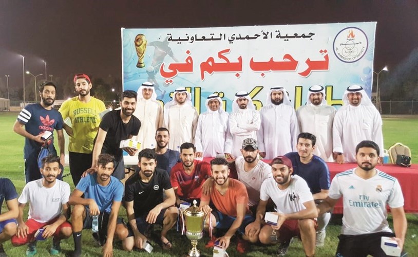 أحد الفرق الفائزة ﻿