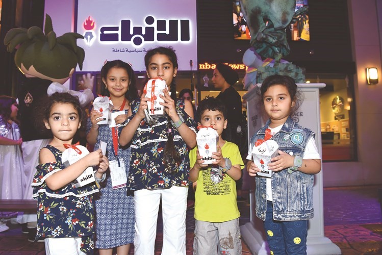من الأطفال المشاركين﻿