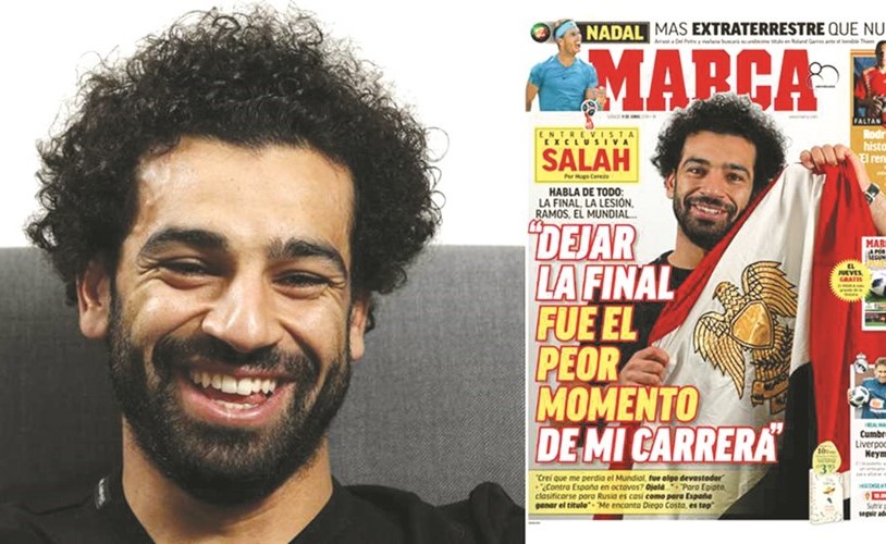 صلاح يرد على راموس للمرة الأولى.. ويتحدث عن فرص مصر بالمونديال