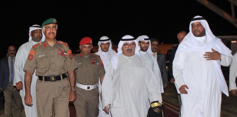 النائب الأول عاد إلى البلاد قادما من بروكسل بعد مشاركته في اجتماع محاربة داعش
