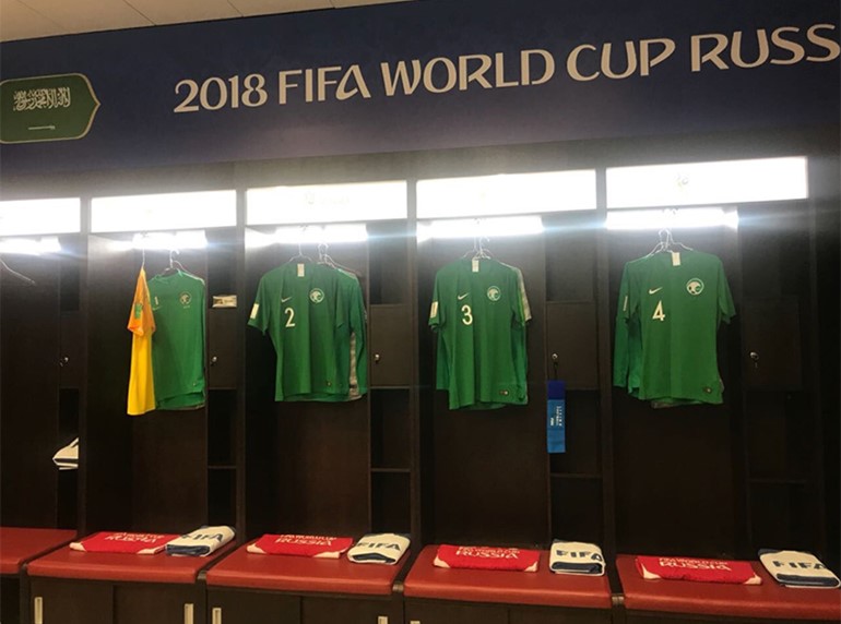 "الدب الروسي" يقسو على "الصقور الخضر" ويسقطهم بخماسية نظيفة في افتتاح "كأس العالم 2018"