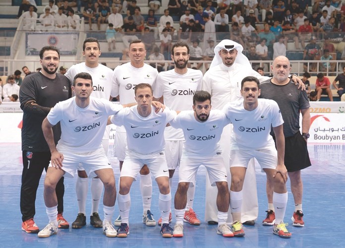 فريق البنك المشارك بدورة الروضان لكرة القدم﻿