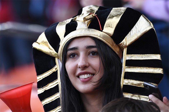 نهاية مباراة مصر وأورغواي بفوز الأخير بهدف دون رد