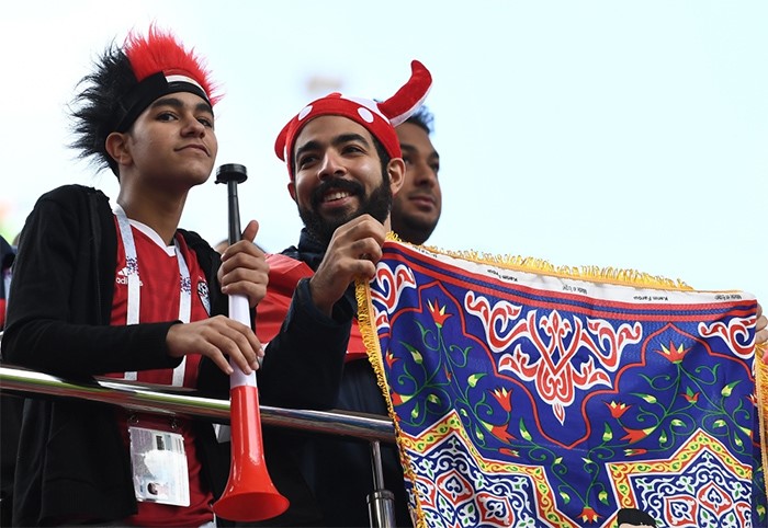 نهاية مباراة مصر وأورغواي بفوز الأخير بهدف دون رد