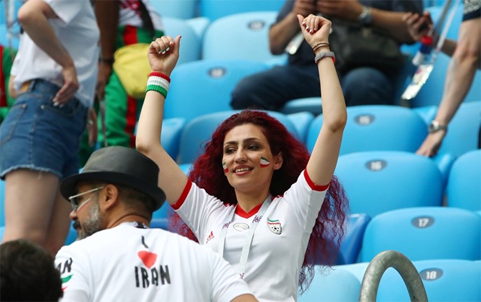 نهاية مباراة المغرب وإيران بفوز الأخير بهدف دون رد