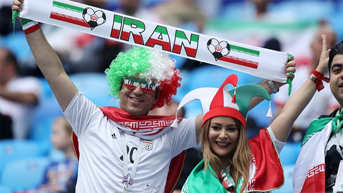 نهاية مباراة المغرب وإيران بفوز الأخير بهدف دون رد