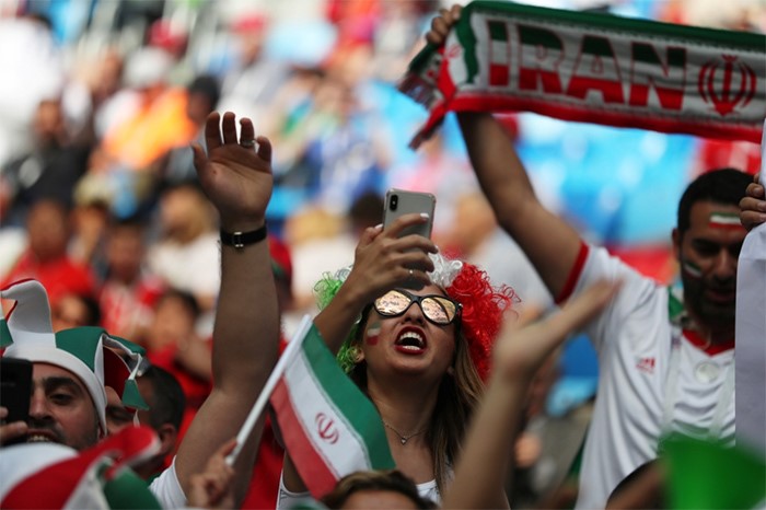 نهاية مباراة المغرب وإيران بفوز الأخير بهدف دون رد