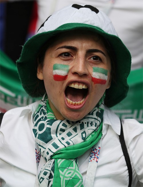نهاية مباراة المغرب وإيران بفوز الأخير بهدف دون رد
