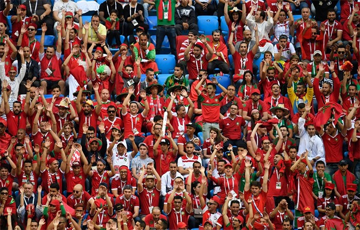 نهاية مباراة المغرب وإيران بفوز الأخير بهدف دون رد