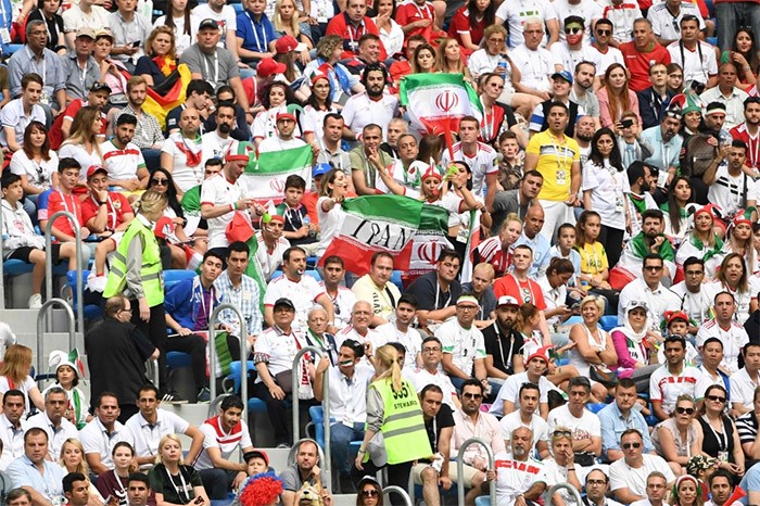 نهاية مباراة المغرب وإيران بفوز الأخير بهدف دون رد