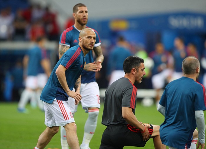 نهاية مباراة البرتغال واسبانيا بالتعادل 3 - 3