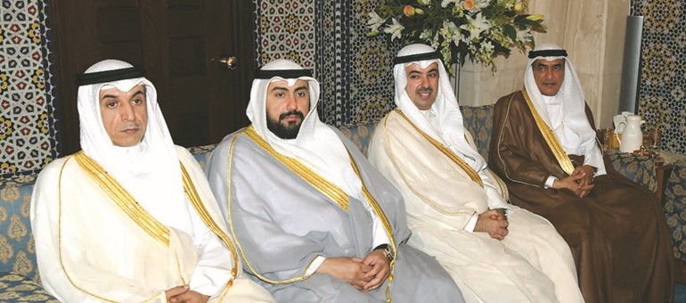 م.بخيت الرشيدي وعلي الراشد والشيخ د.باسل الصباح ود.حامد العازمي﻿