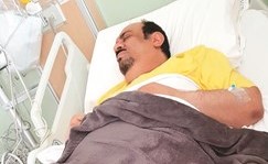 شهاب حاجيه في المستشفى﻿