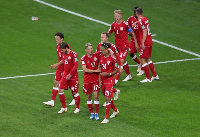 الدنمارك تتغلب على بيرو بهدف نظيف