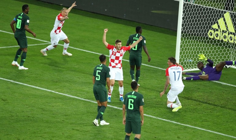 كرواتيا تتغلب على نيجيريا بهدفين نظيفين